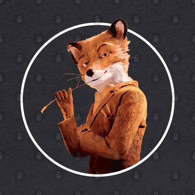 Fantastic Mr Fox - Foxy - Simple by Barn Shirt USA